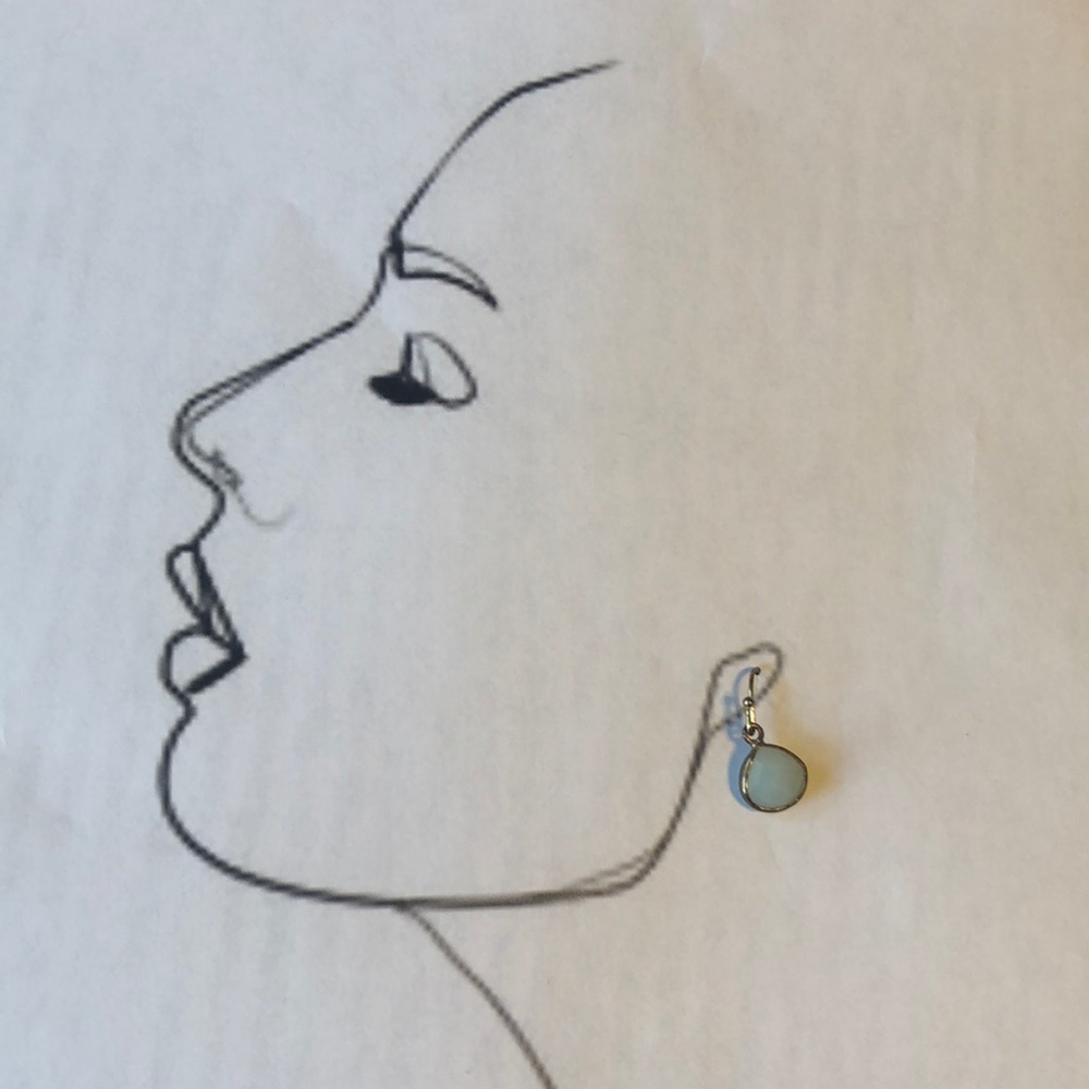 🏷 Anthropologie blue crystal drops